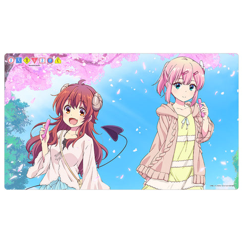 『まちカドまぞく』描き下ろしラバーマット 優子&桃/桜